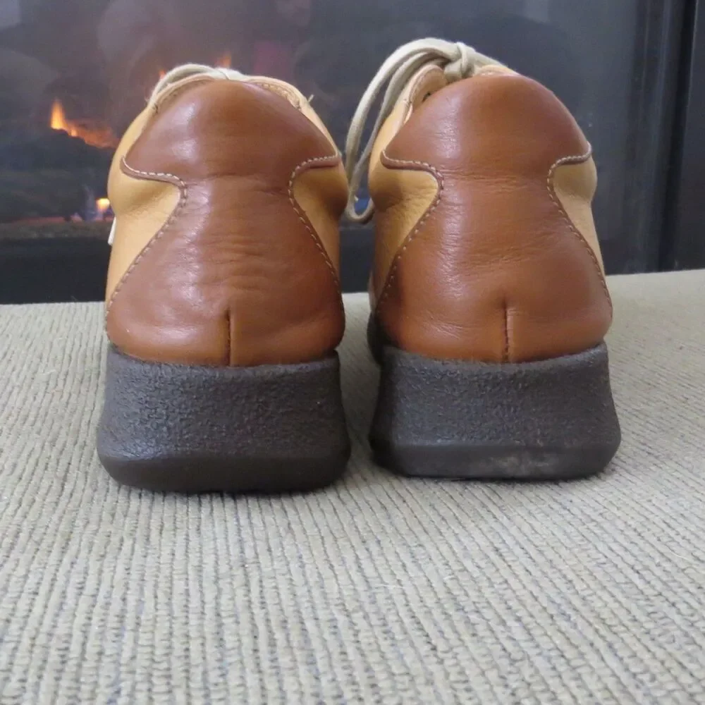 Hispanitas "El Corte Ingles" leather lace-up comfort shoes Size 6 EUC - Picture 3 of 5